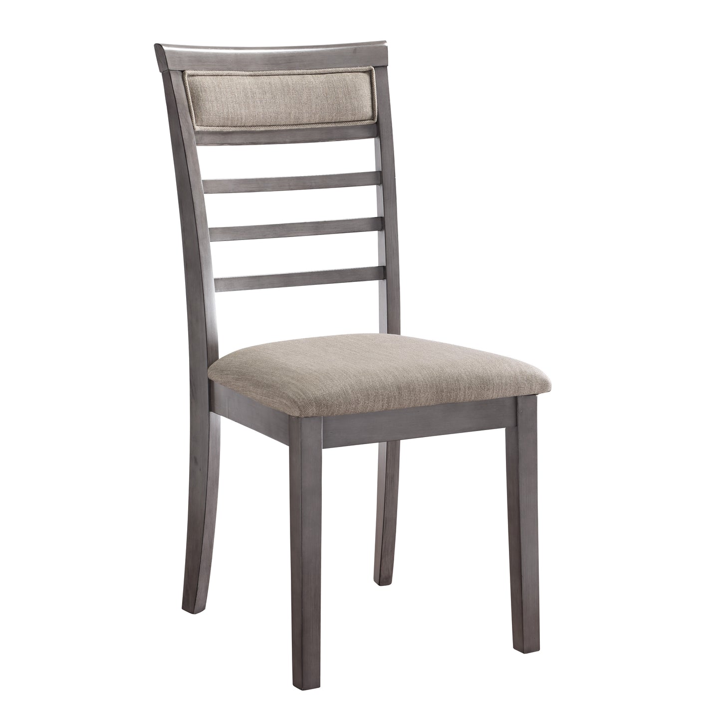 5-Piece Gray Wood Dinette Set