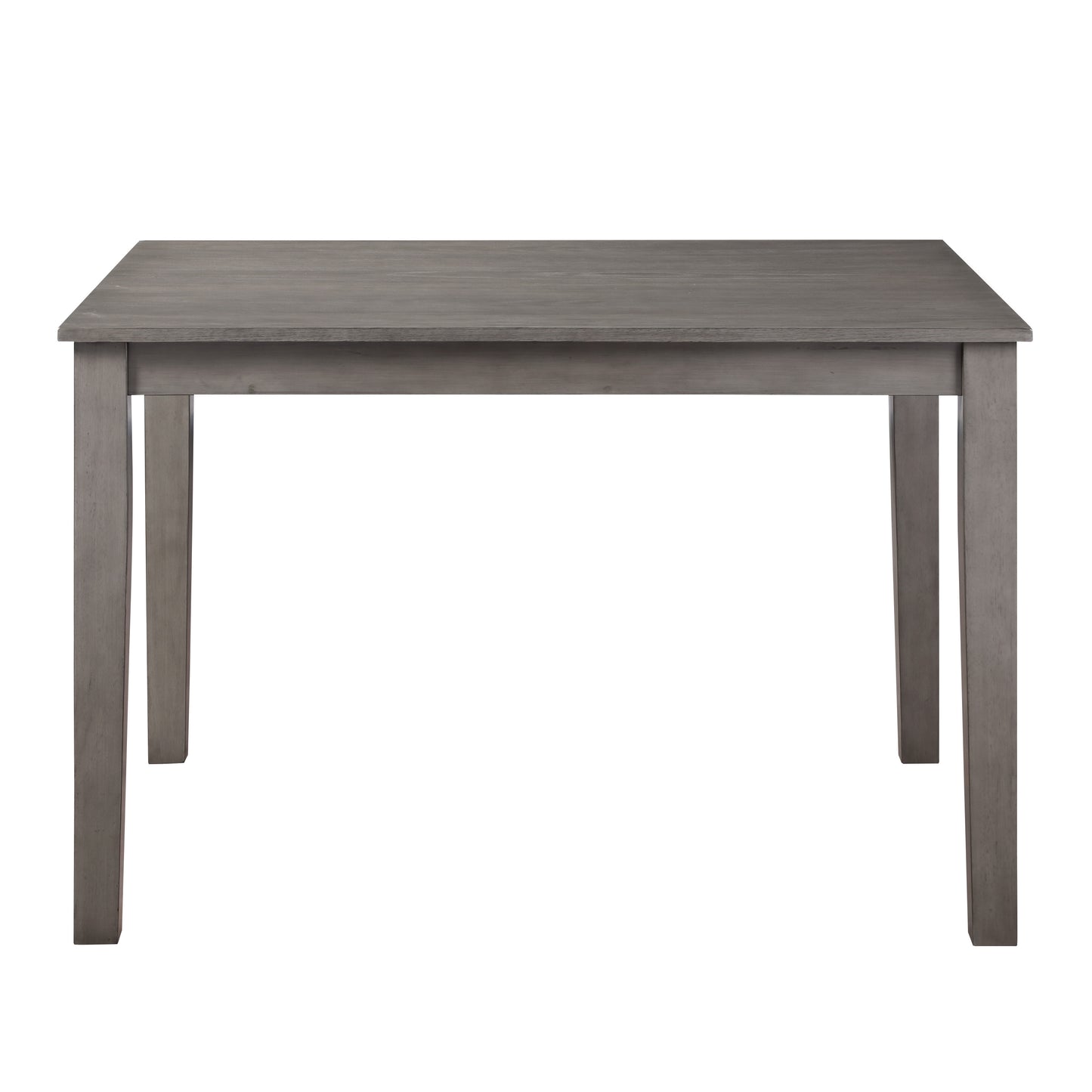 5-Piece Gray Wood Dinette Set