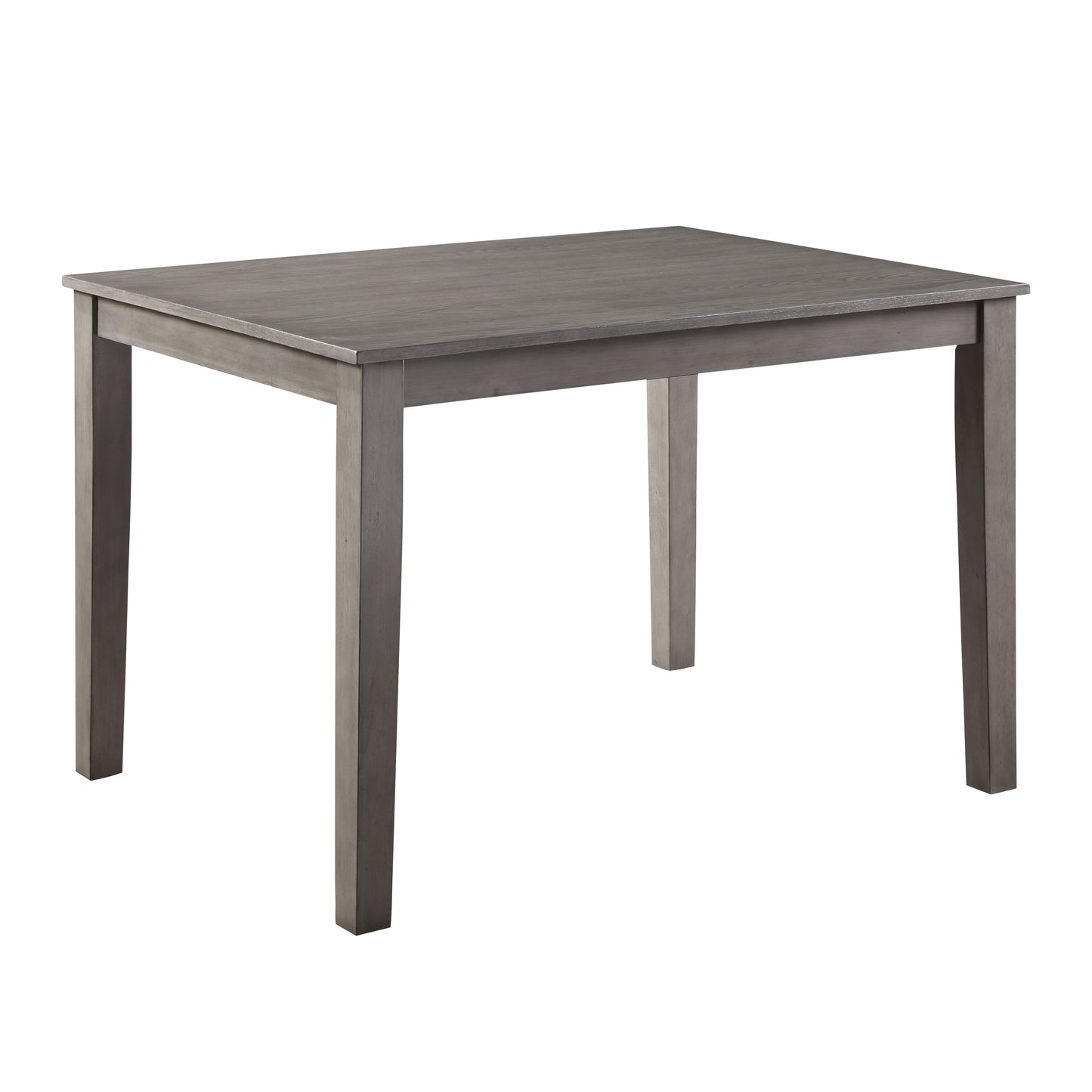 5-Piece Gray Wood Dinette Set