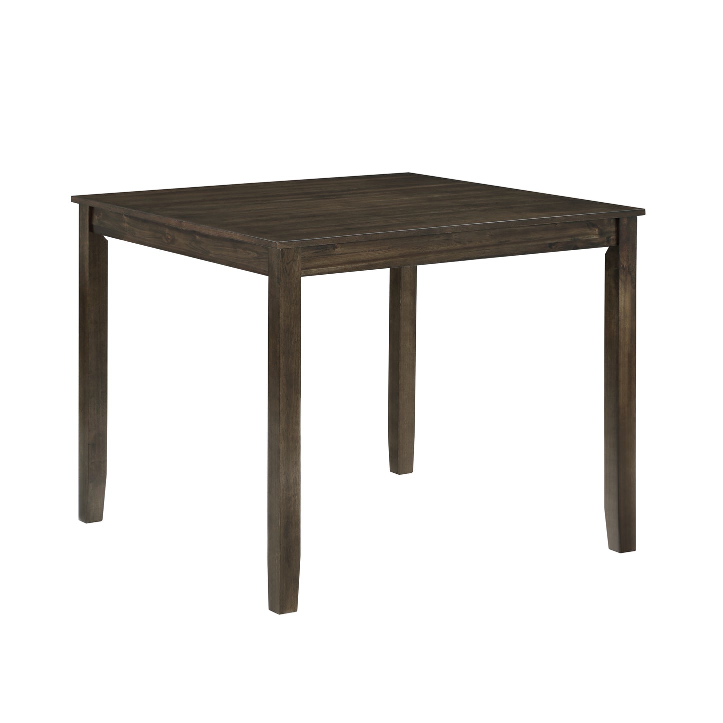 Charcoal Brown Finish 5PC Dining Set