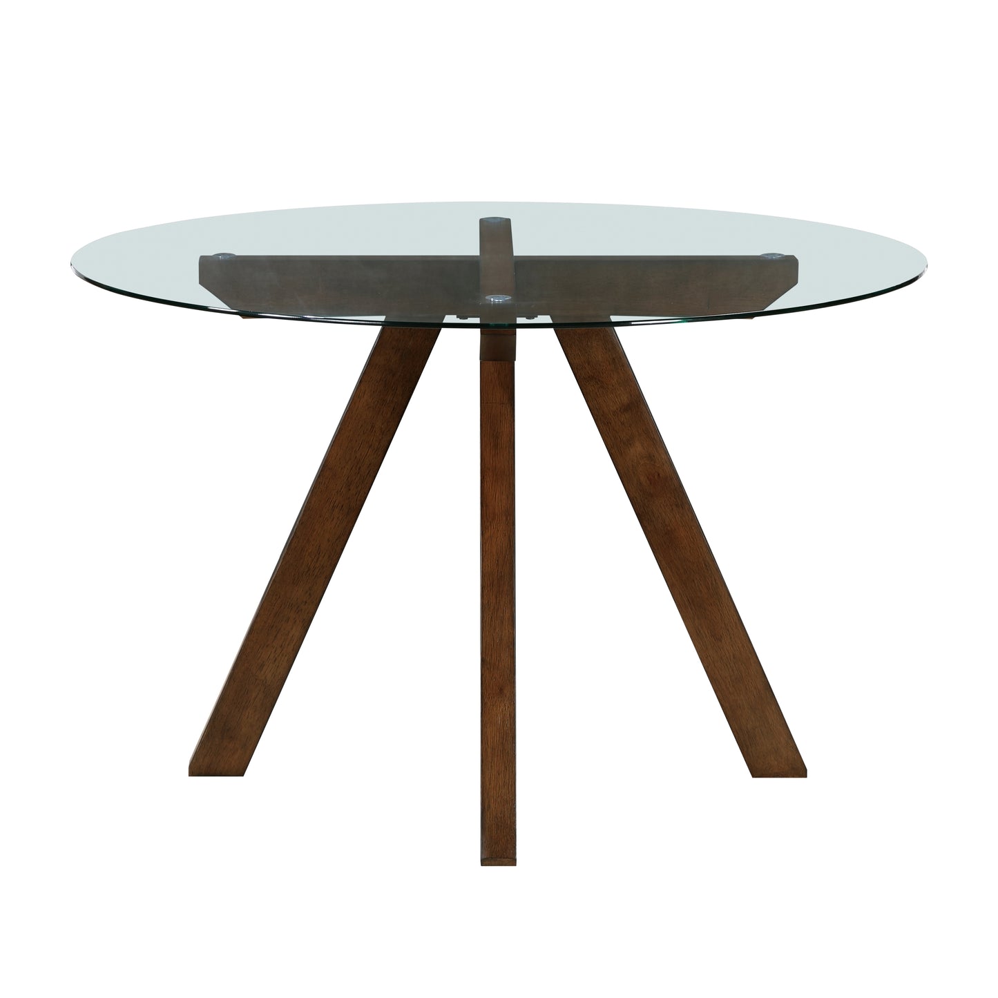 5PC Round Glass Dining Set