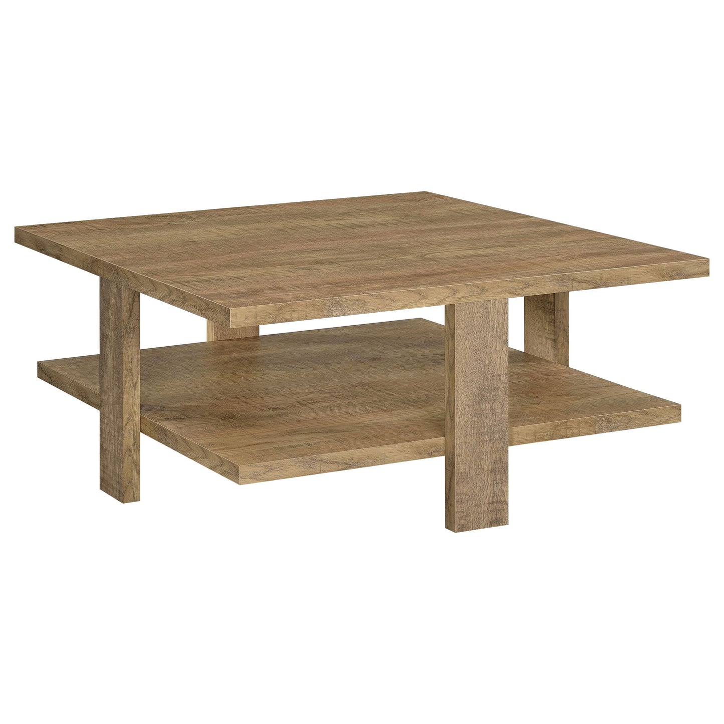 Square Mango Brown Coffee Table