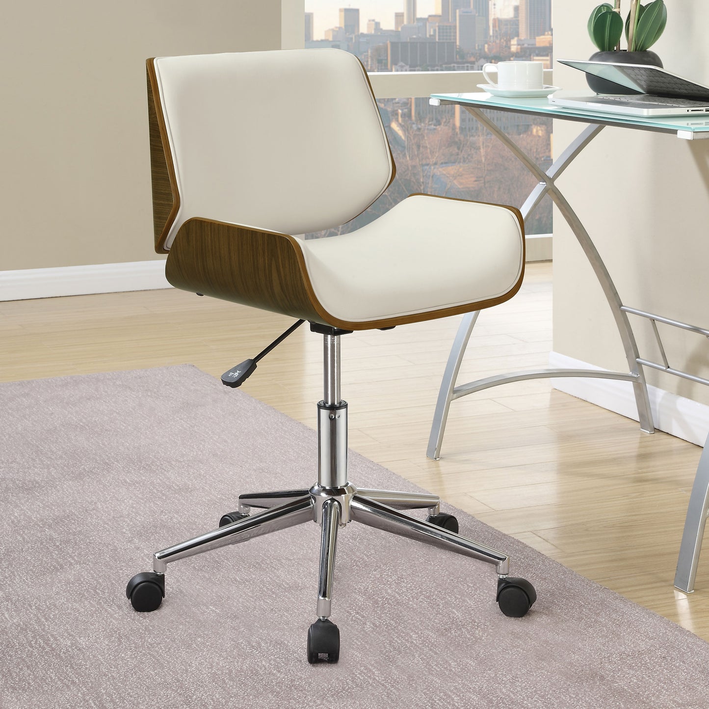 Mid-Century Modern Adjustable Office Chair