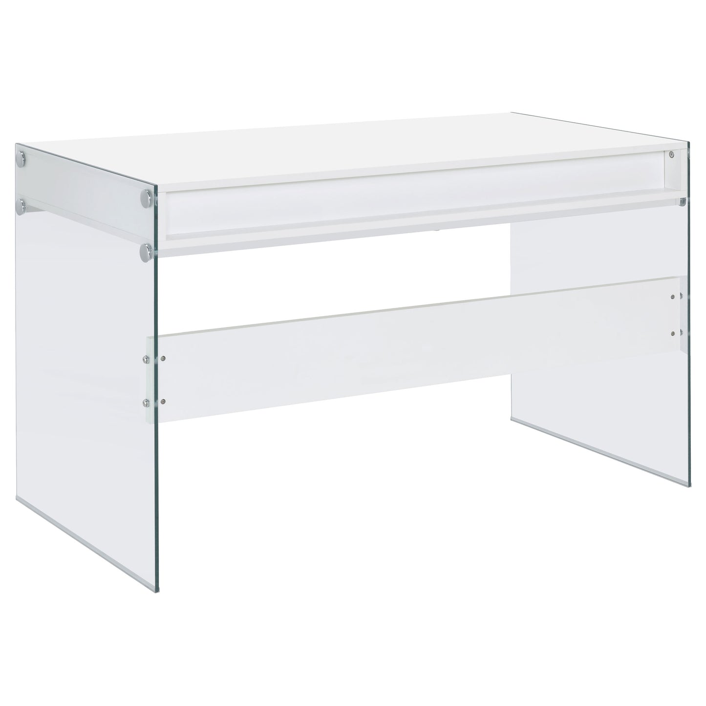 High Gloss White Writing Desk