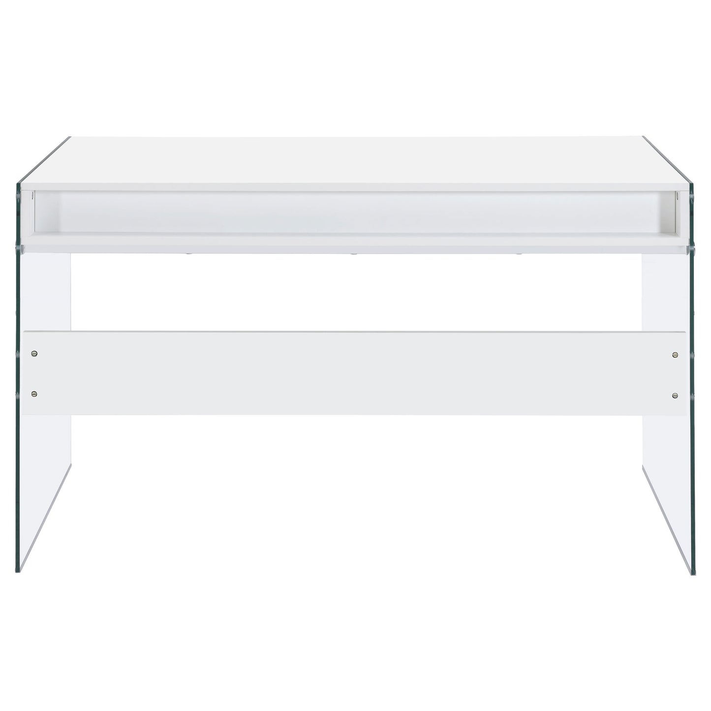 High Gloss White Writing Desk