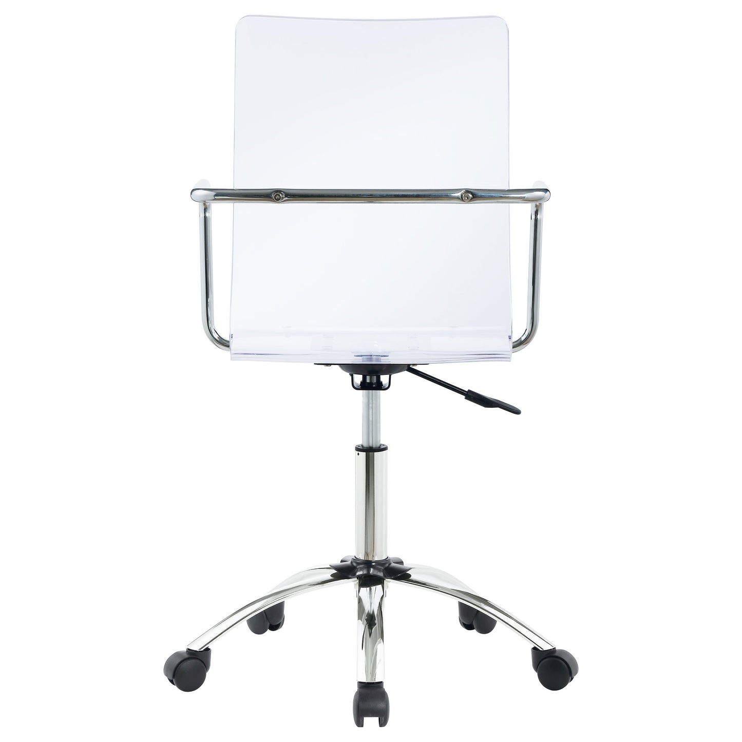 Clear Acrylic Adjustable Home Office Chair