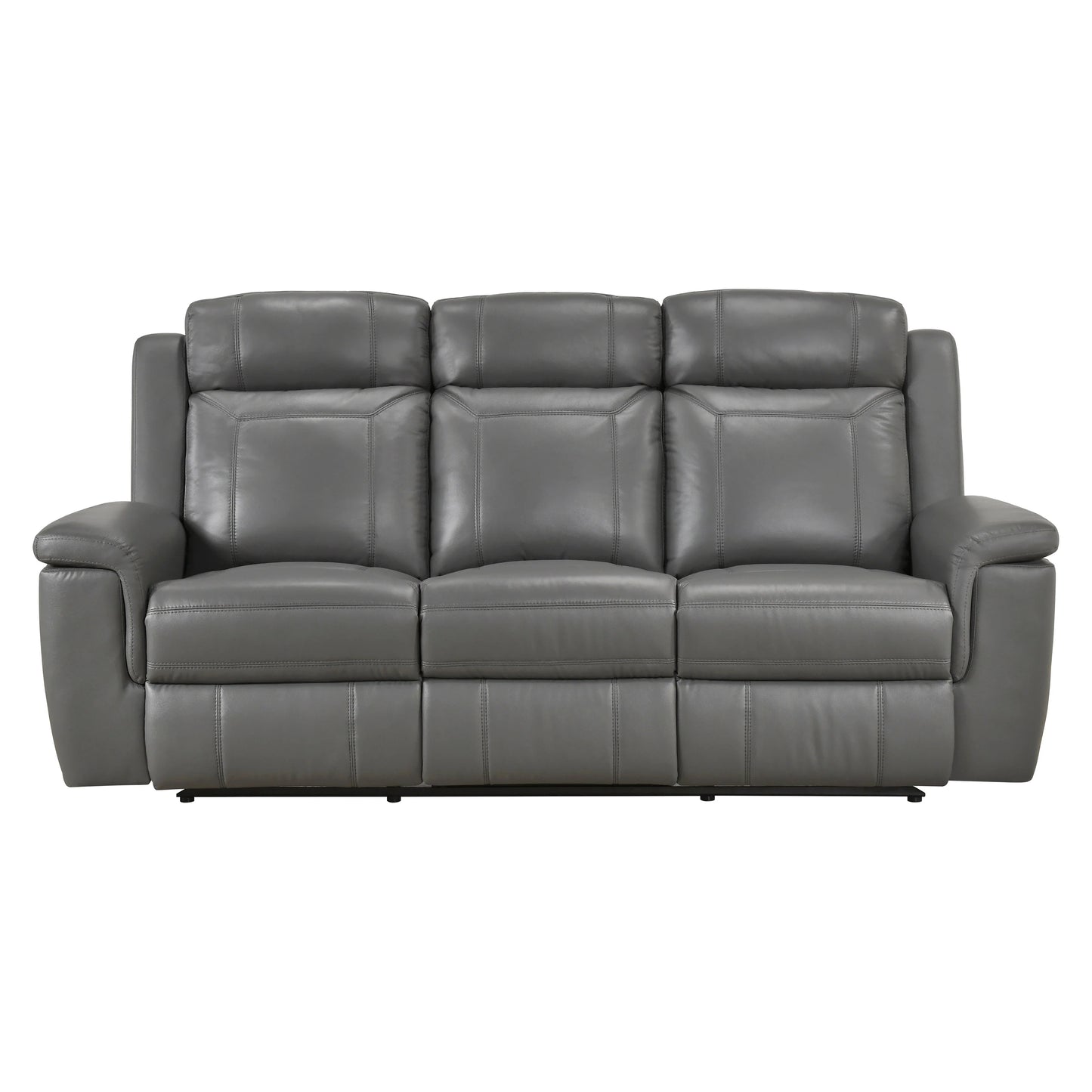 Gray Recliner Sofa