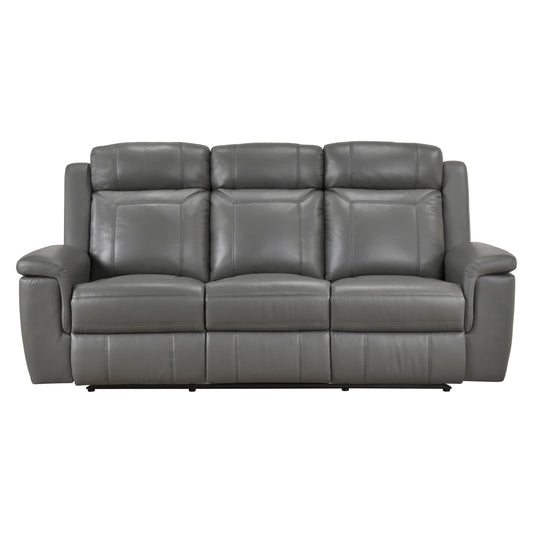 Gray Recliner Sofa