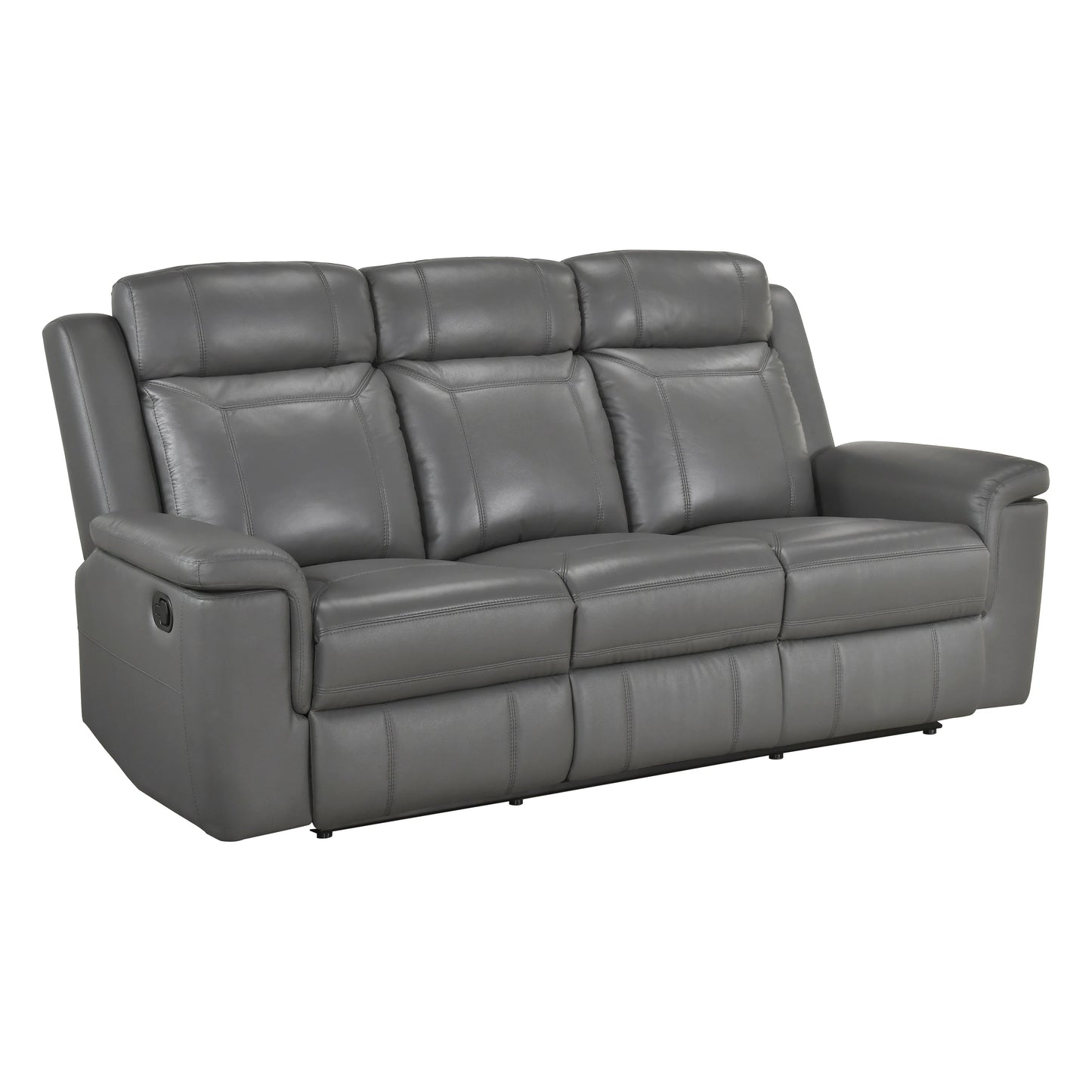 Gray Recliner Sofa