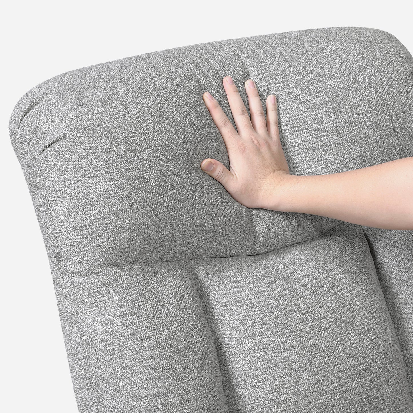 Light Gray Reclining Sofa