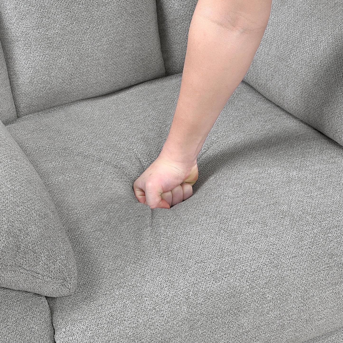 Light Gray Reclining Sofa