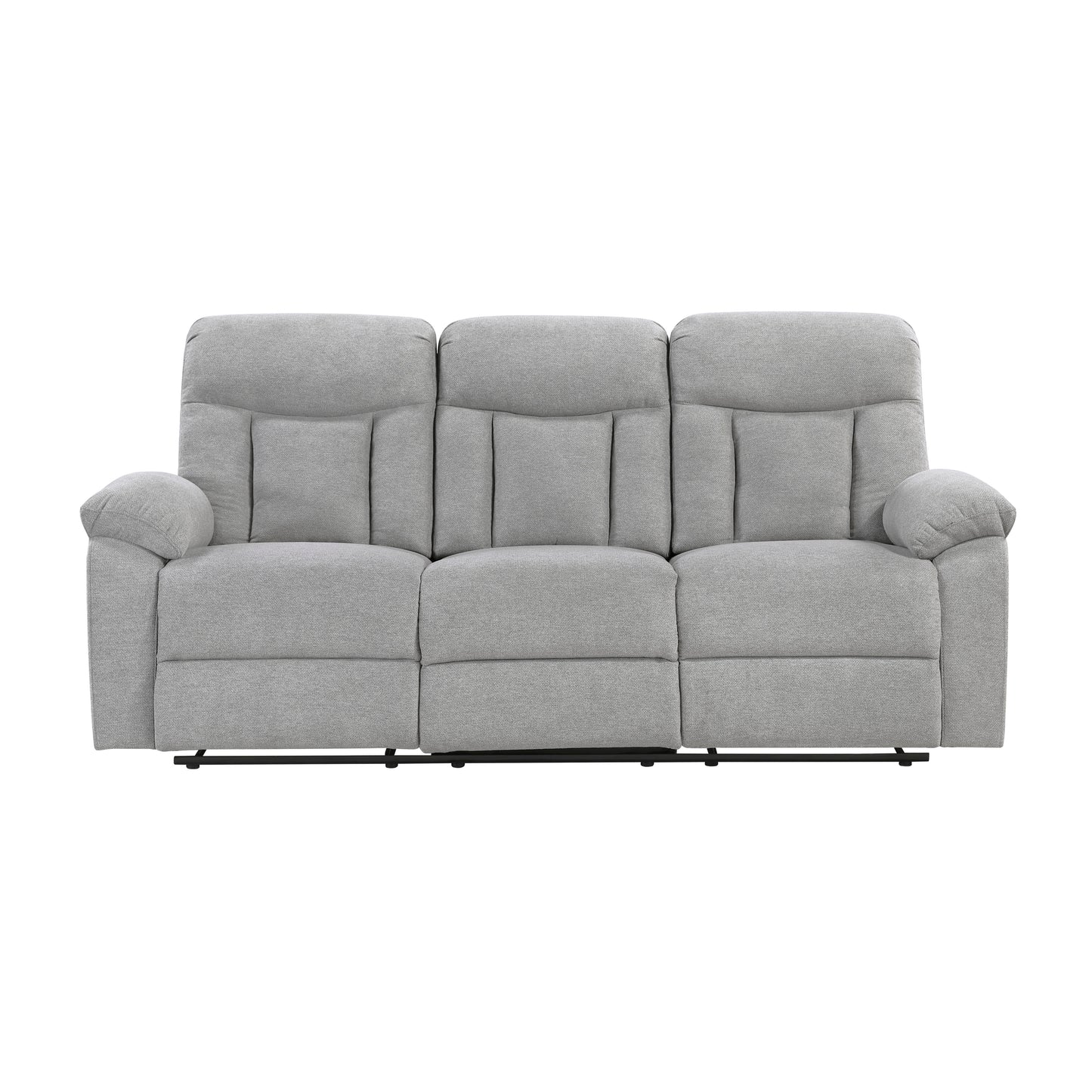 Light Gray Reclining Sofa