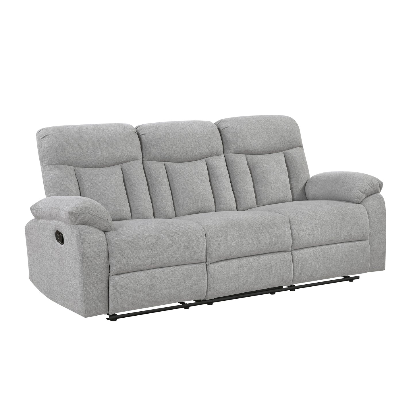 Light Gray Reclining Sofa