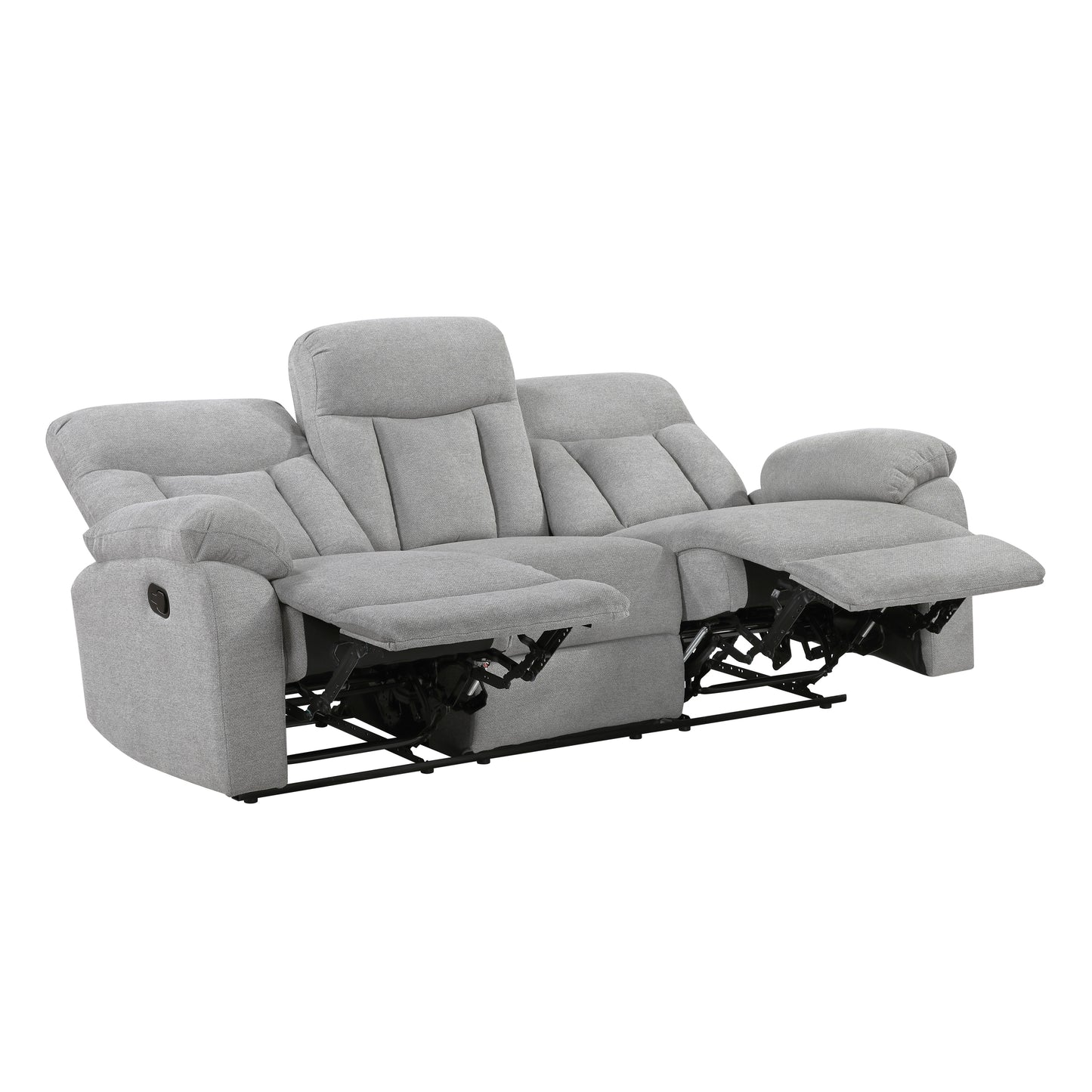 Light Gray Reclining Sofa