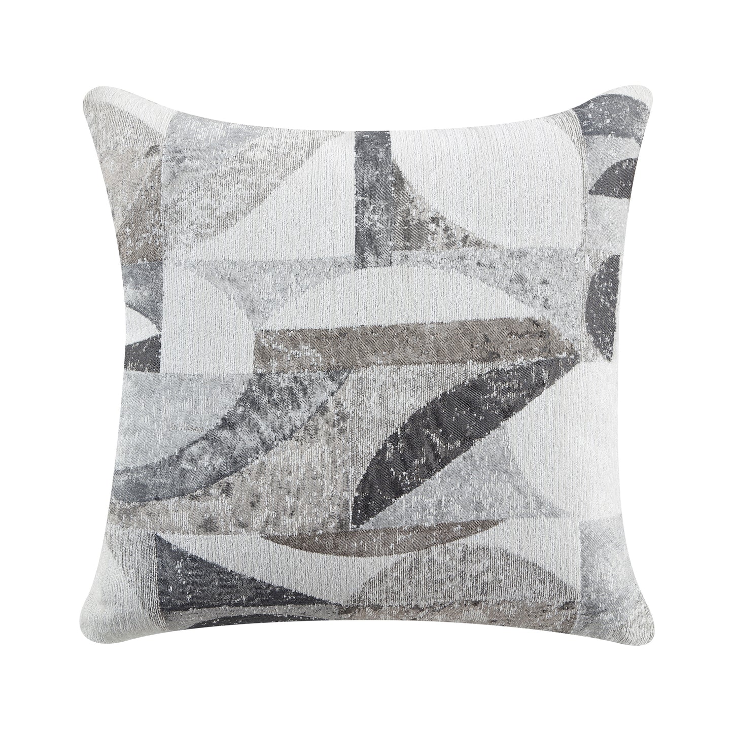 Transitional Dark Gray Chenille Sofa
