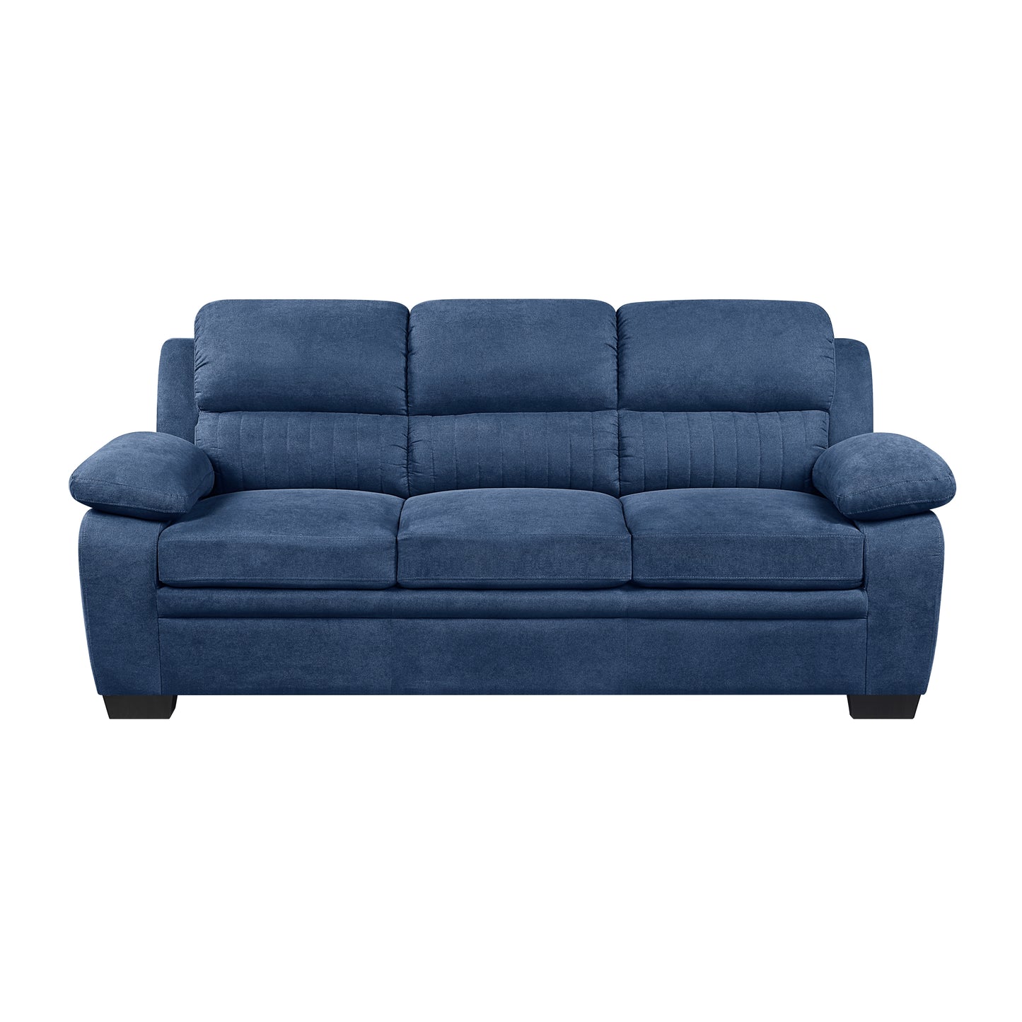 Contemporary Textured Fabric Sofa