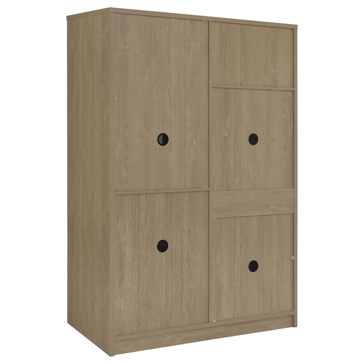 Light Natural 2-Door Sliding Wardrobe