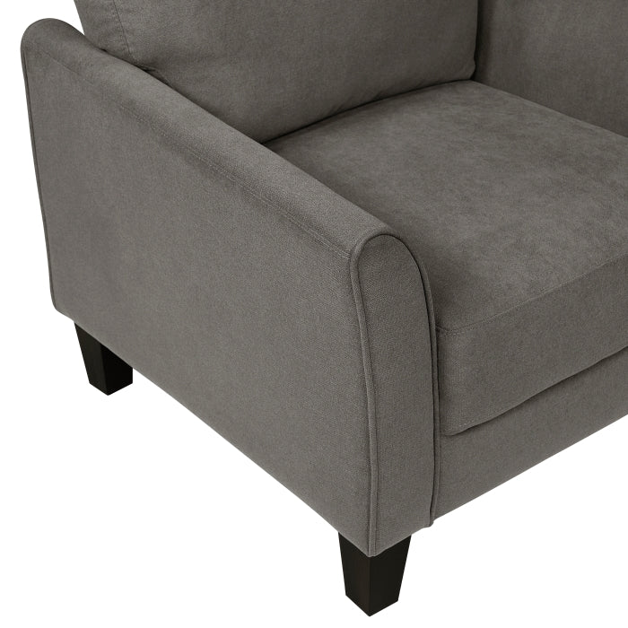 Gray Love Seat