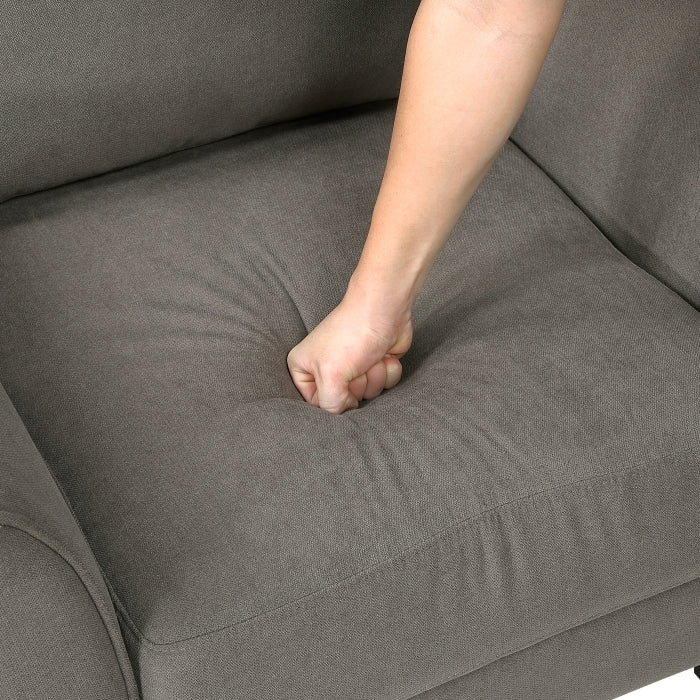 Gray Love Seat