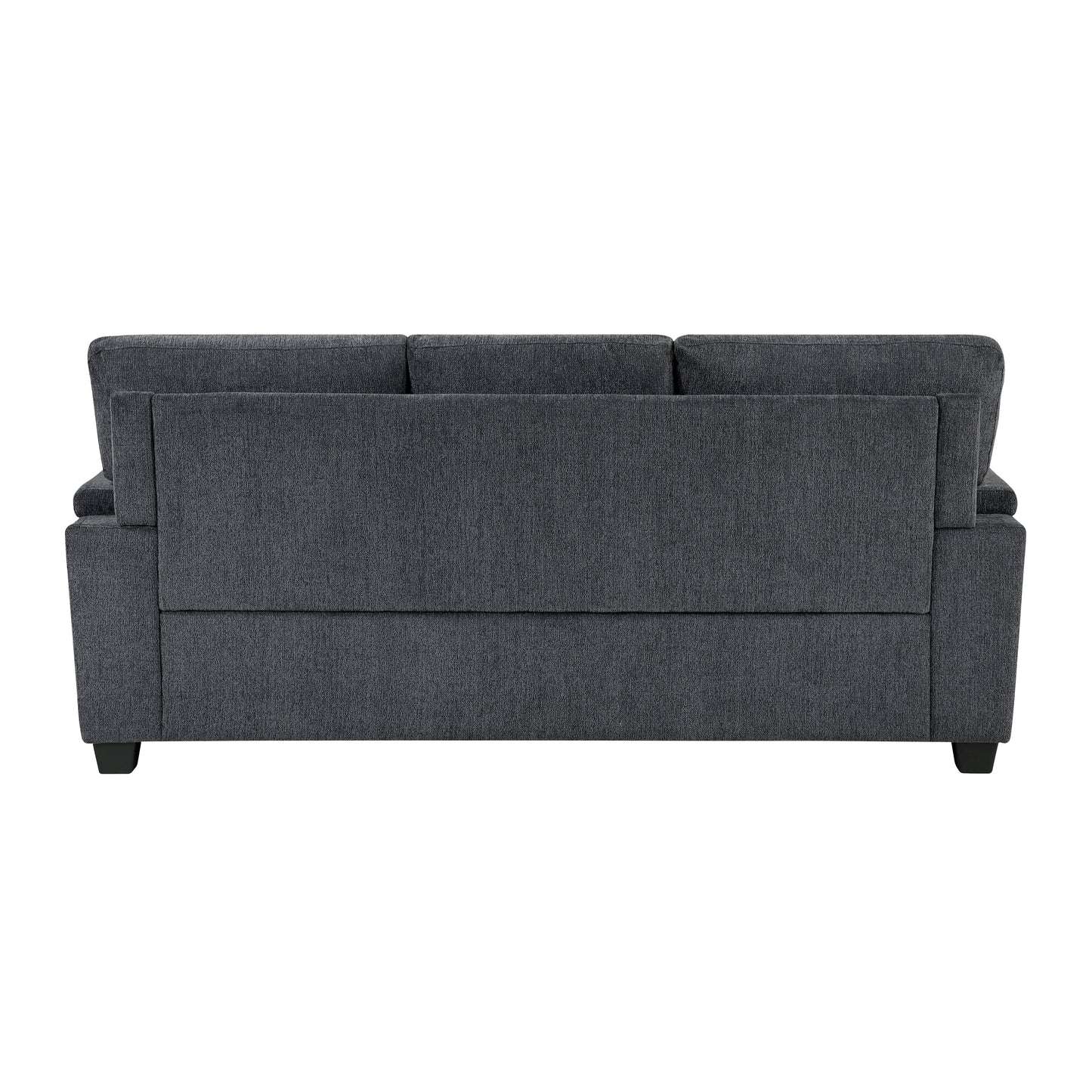 Dark Gray Chenille Sofa