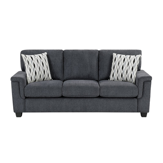 Dark Gray Chenille Sofa