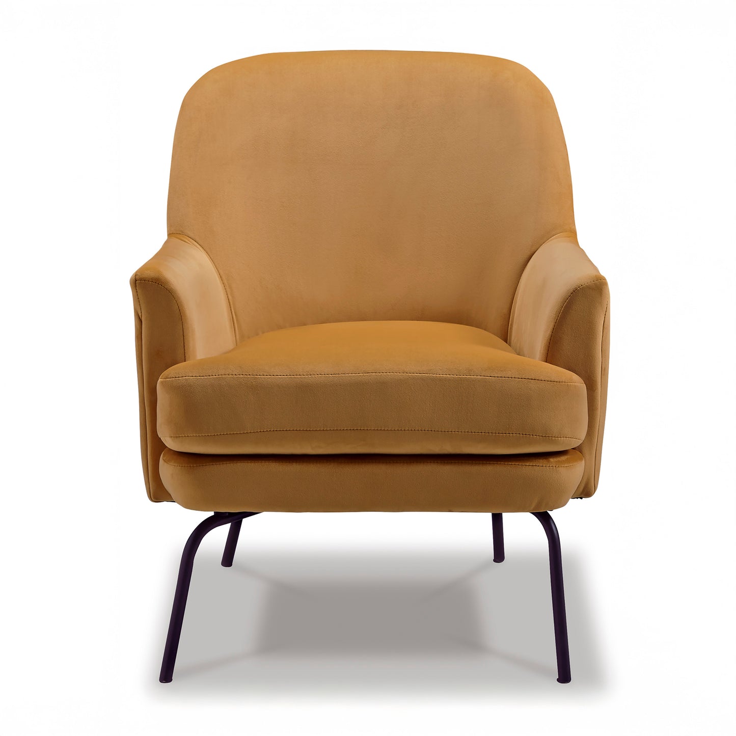 Gold Velvet Accent Chair