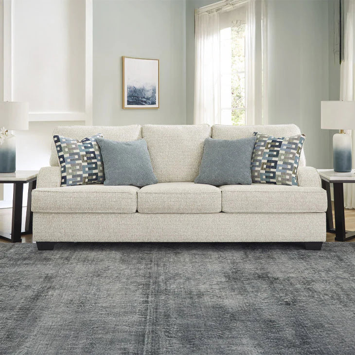 Contemporary Cream Queen Sofa Sleeper