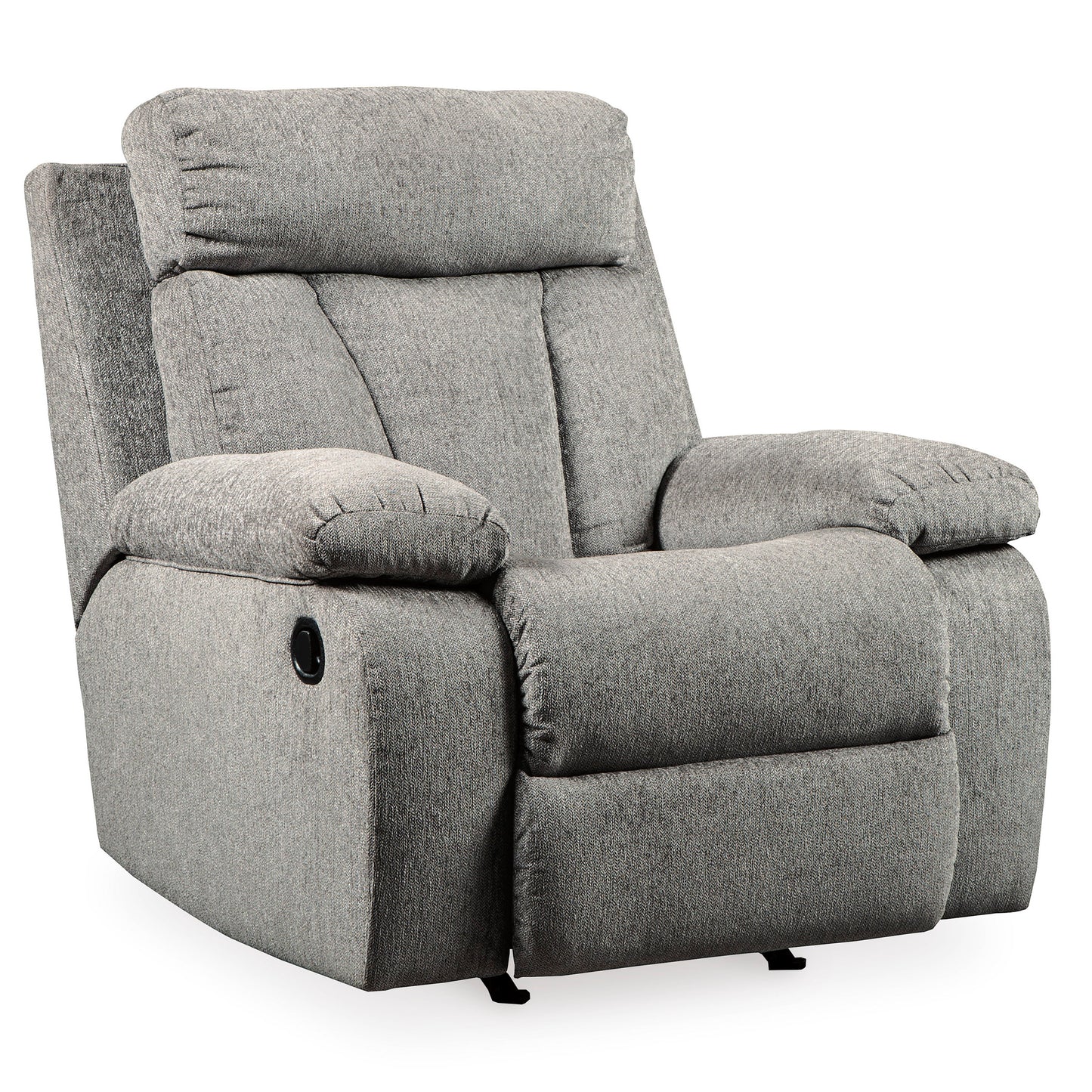 Grey Rocker Recliner Chair