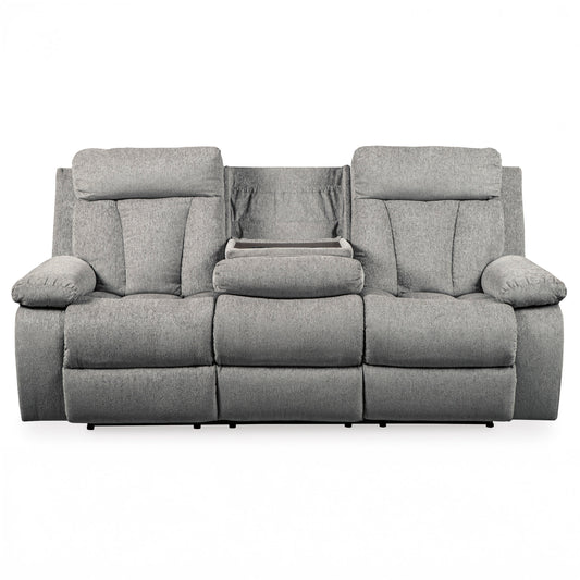 Modern Gray Recliner Sofa