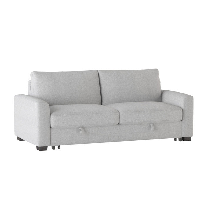 Gray Mid-Century Inspired Sofa Bed