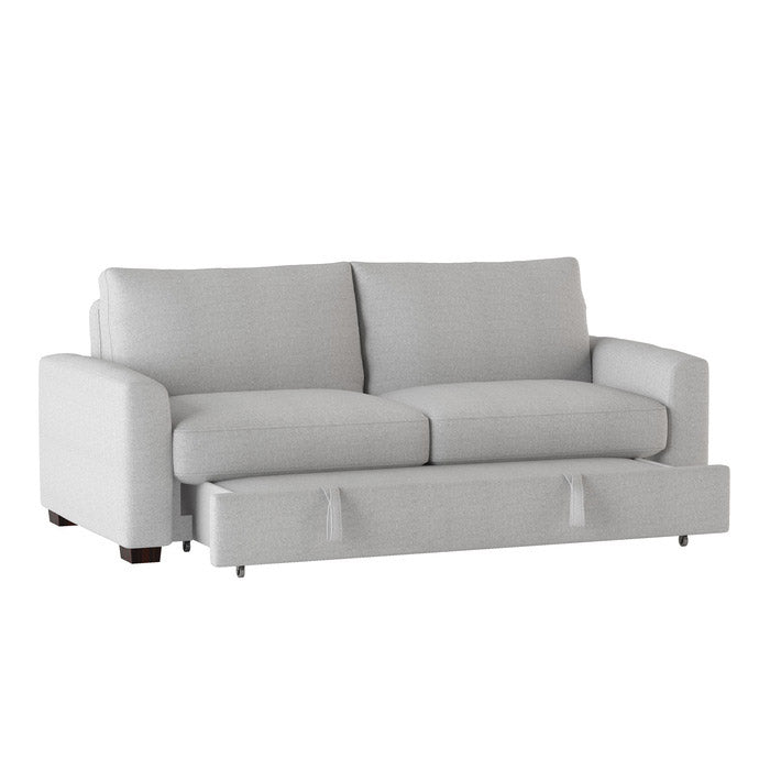 Gray Mid-Century Inspired Sofa Bed