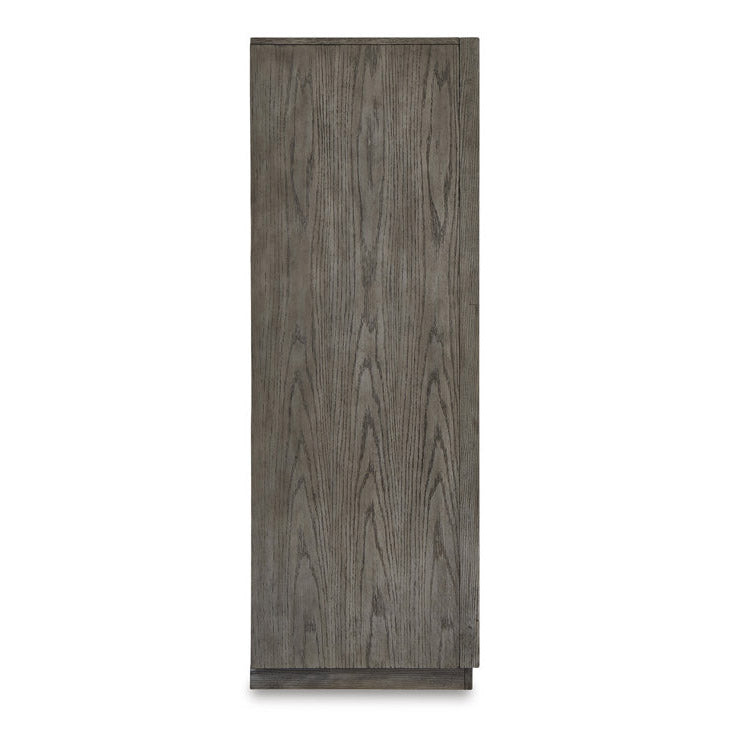 Weather Gray Oak Chest Of Drawers