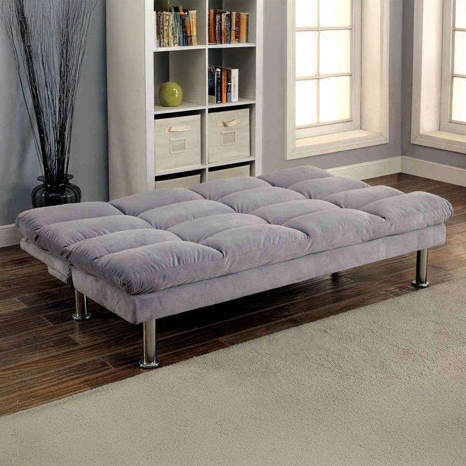 Convertible Microfiber Futon Sofa Bed