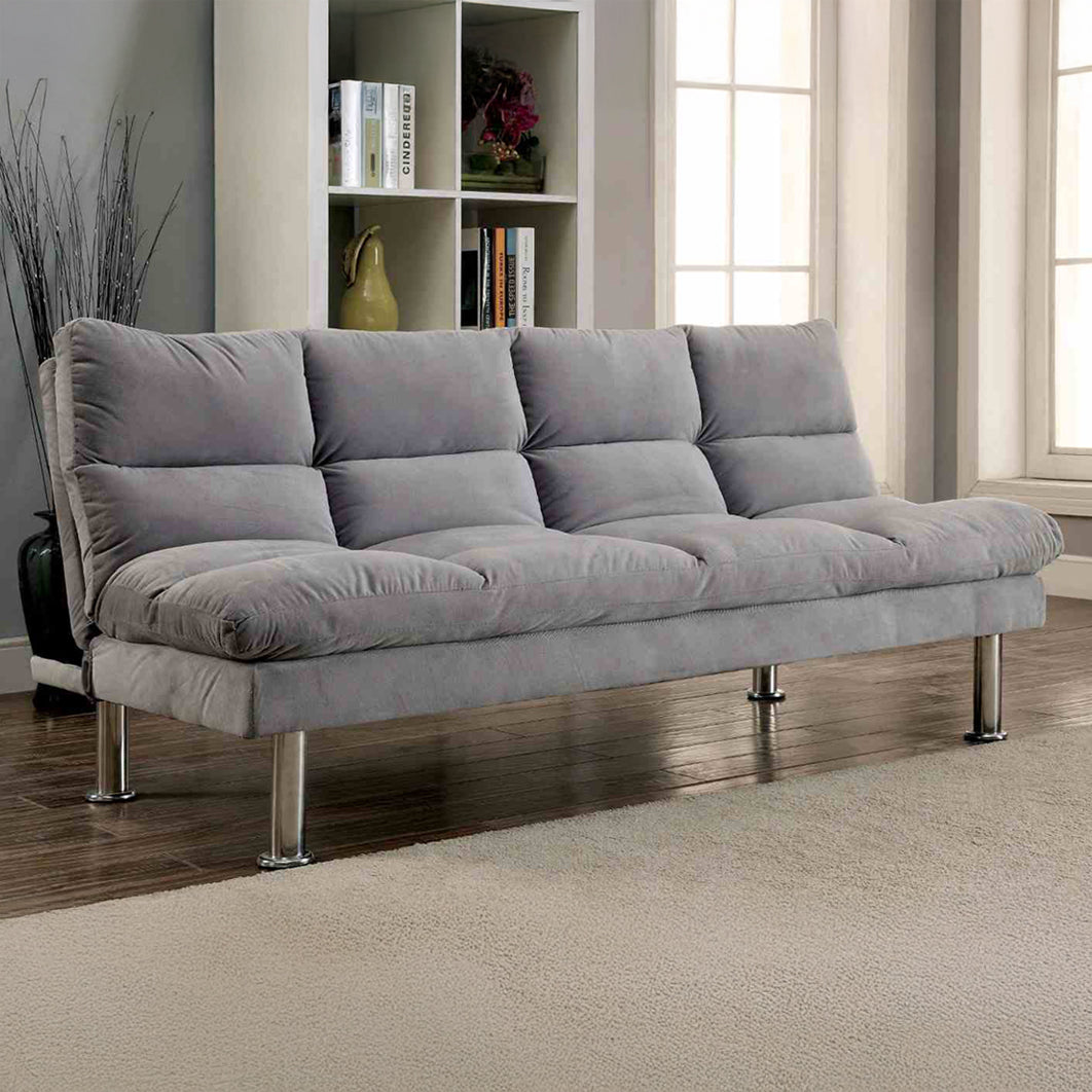 Convertible Microfiber Futon Sofa Bed