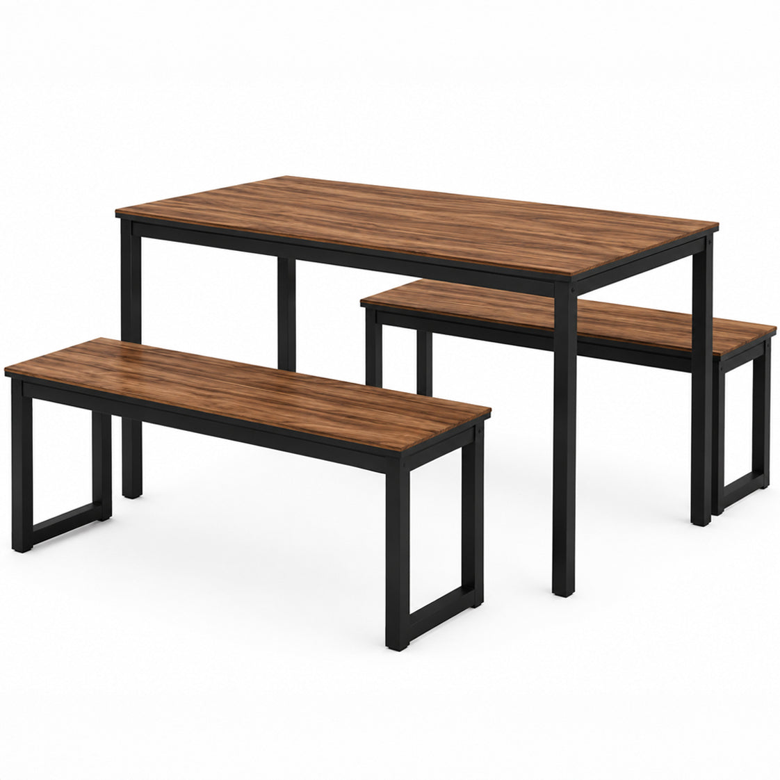 3-Piece Industrial Dining Set