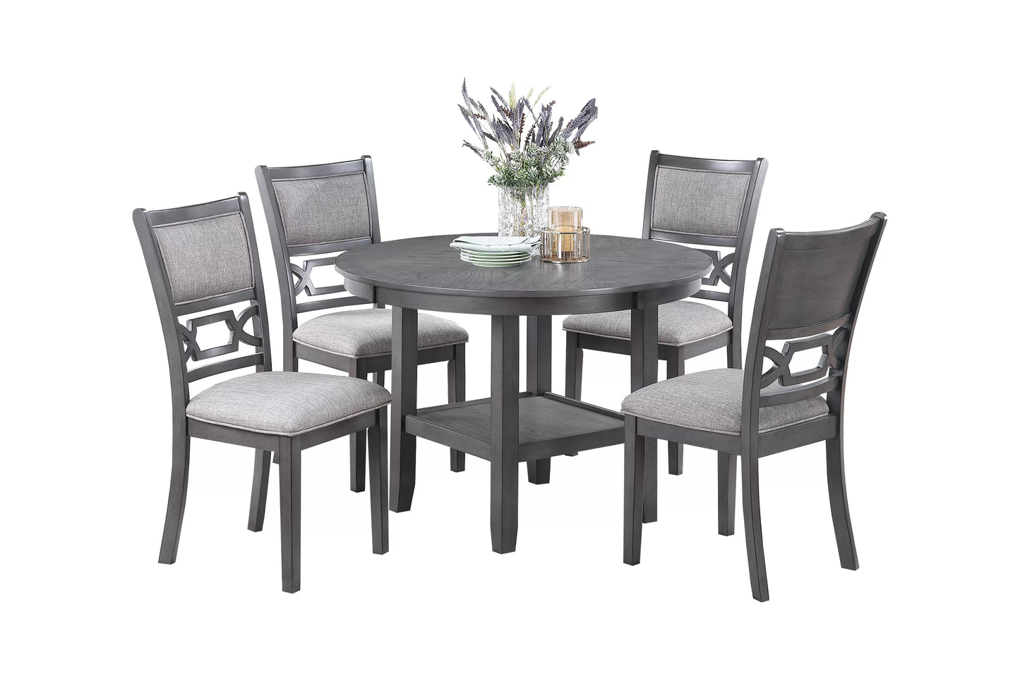 Round 5-pc Dining Table Set