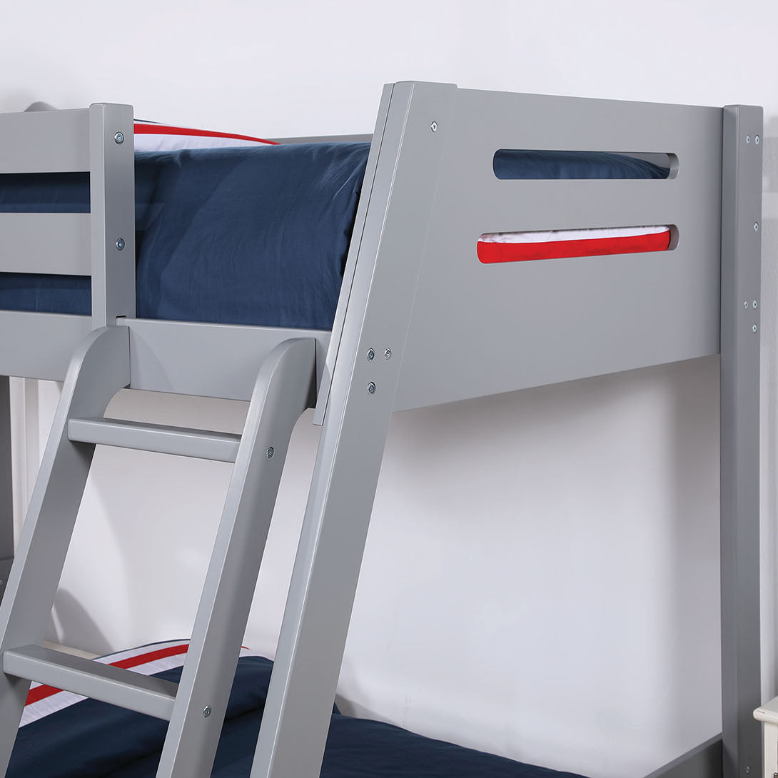 Twin Over Full Bunk Bed with Storage Drawers