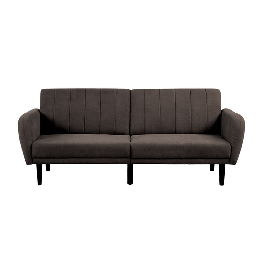 Modern Convertible Futon Sofa with USB Charging Ports
