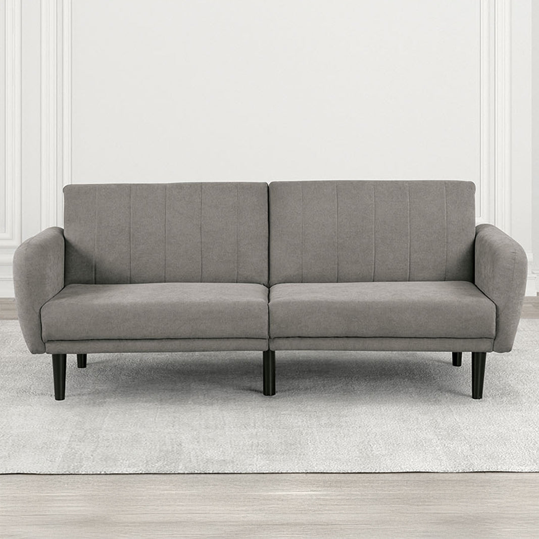 Modern Convertible Futon Sofa with USB Charging Ports