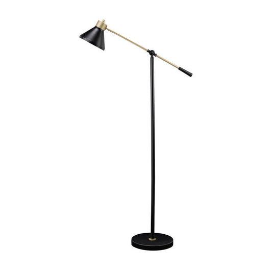 Black and Gold Floor Lamp