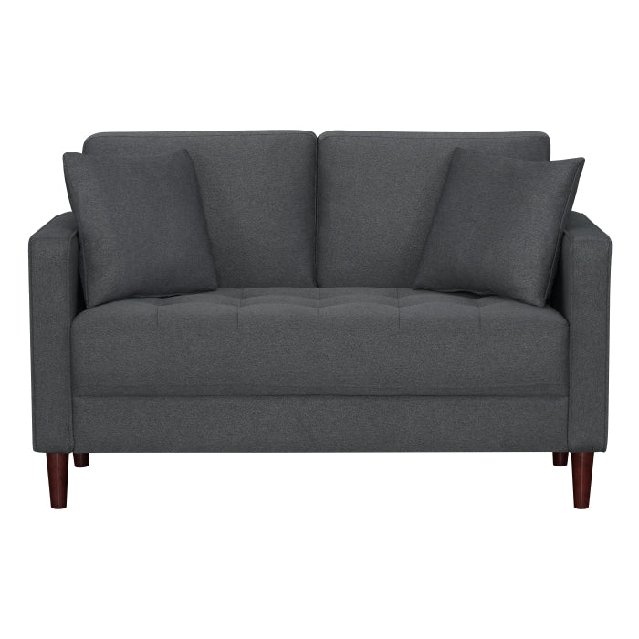 Dark Gray Love Seat