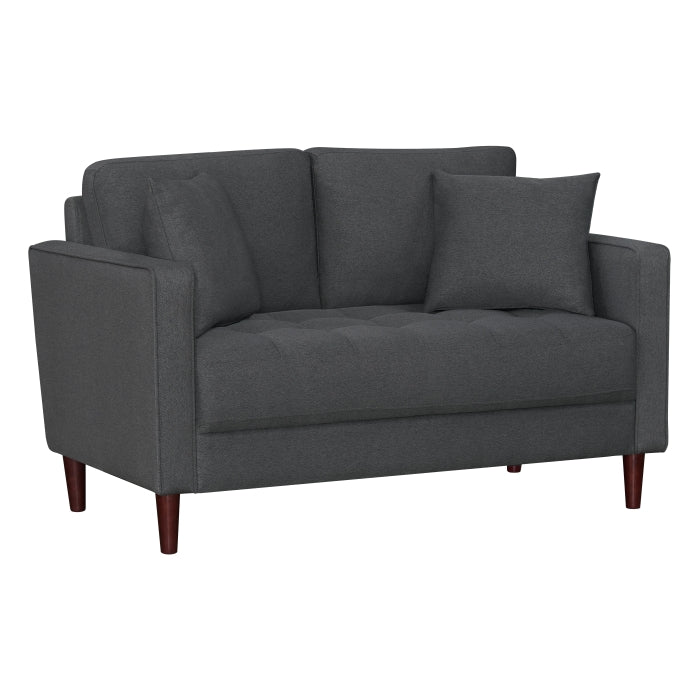 Dark Gray Love Seat