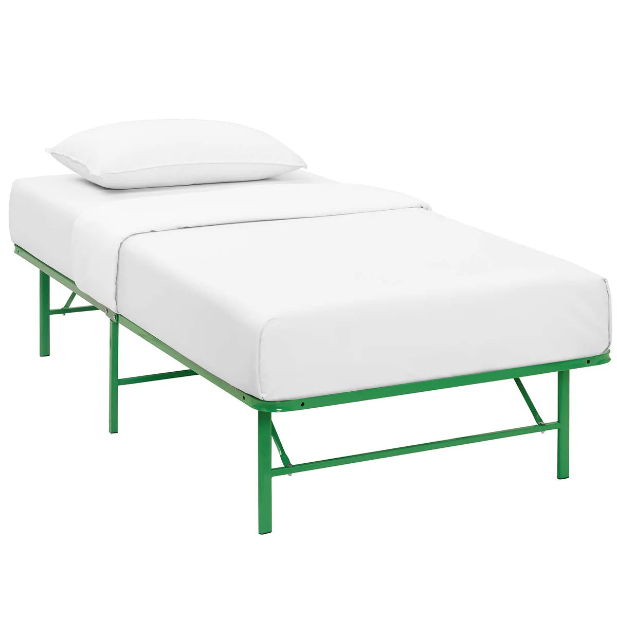 Heavy Duty Stainless Steel Foldable Platform Bed Frame