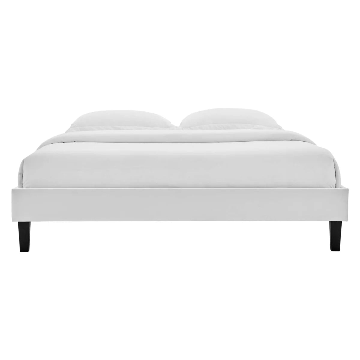 Performance Velvet Platform Bed Frame