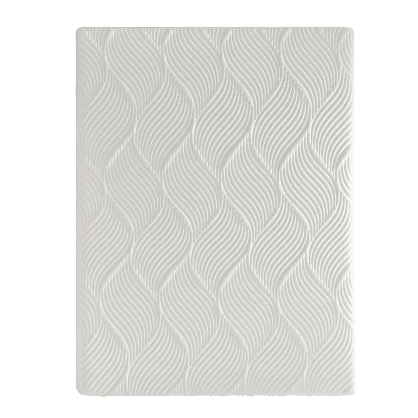White 10" Gel-Infused Memory Foam Mattress