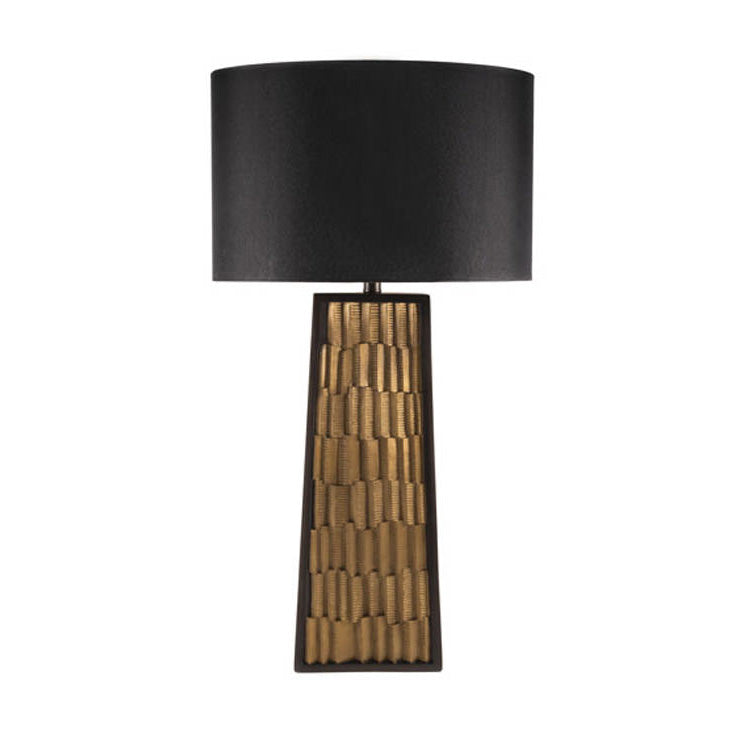 Black & Gold Tone Table Lamp