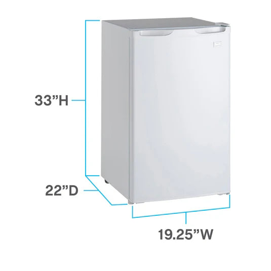 White Mini Fridge 4.4 CU. FT