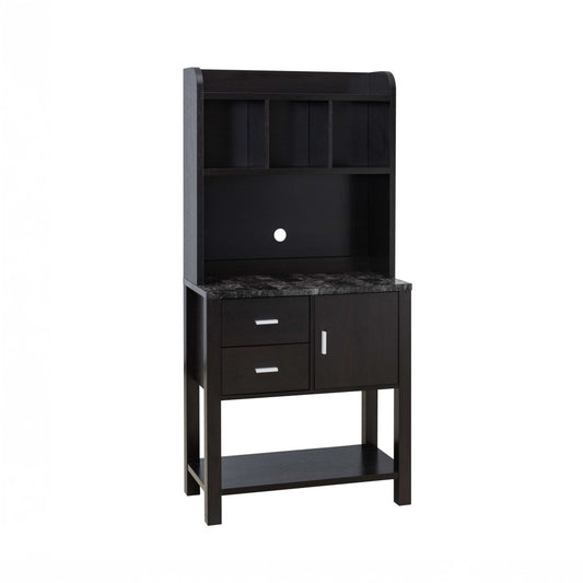 Red Cocoa Kitchen Storage Cabinet